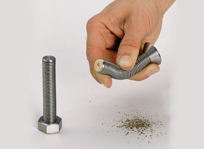 Nut Bolt and Screw Salt and Pepper Shakers